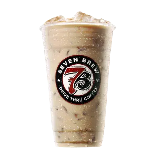 7 Brew Smooth 7 coffee made with espresso, white chocolate, and cream for a rich, silky flavor