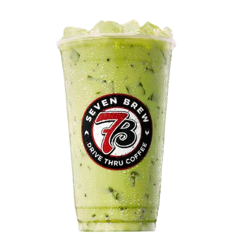 7 Brew Matcha Latte creamy green tea latte with earthy matcha flavor and smooth texture