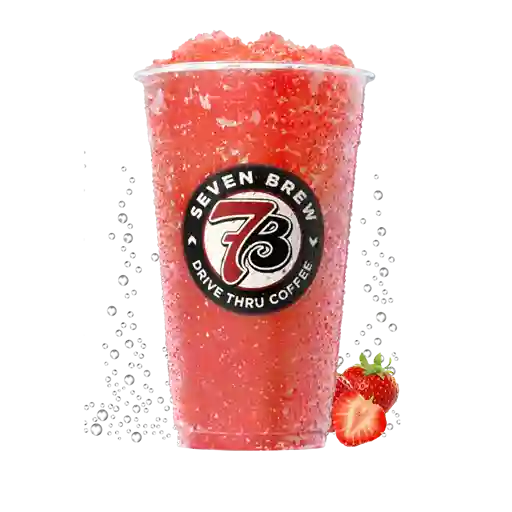 7 Brew Strawberry Fizz Sparkling with strawbery fizz