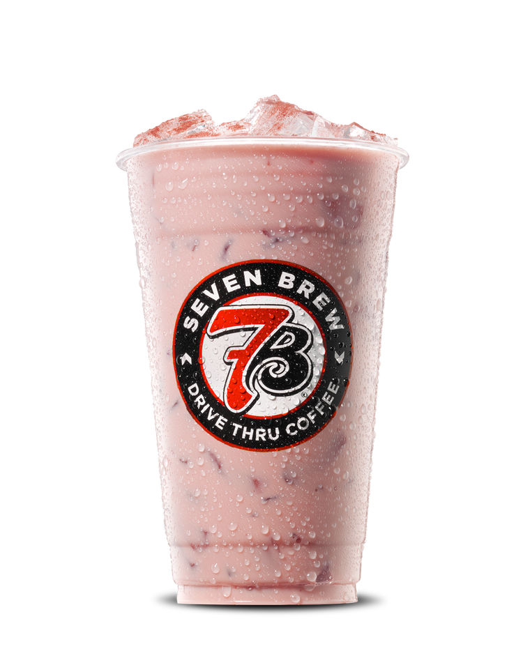 Strawberry shake with fresh berry flavor