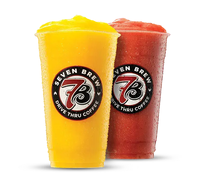 7 brew smoothies on the menu, which include strawberry smoothies and much more
